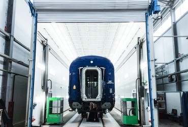 Производство окрасочно-сушильных камер для вагонов