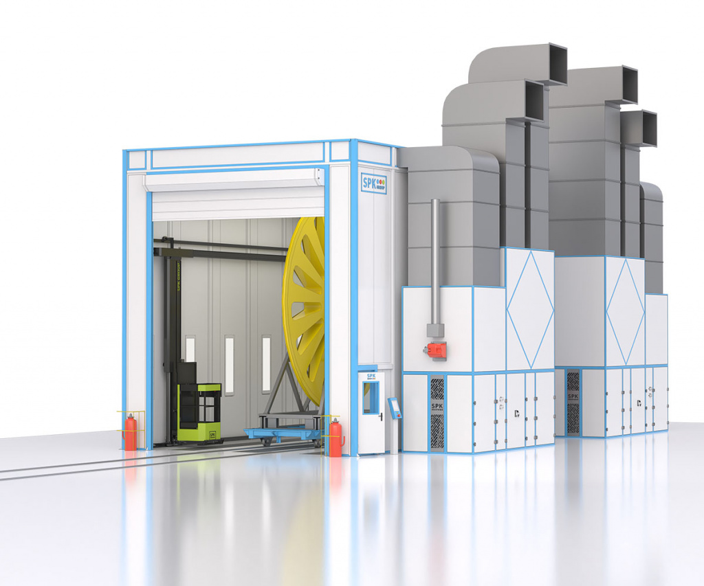 Окрасочно-сушильная камера SPK GROUP для металлоконструкций.jpg Окрасочно-сушильная камера SPK GROUP для металлоконструкций.jpg